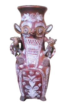 Búho de cerámica