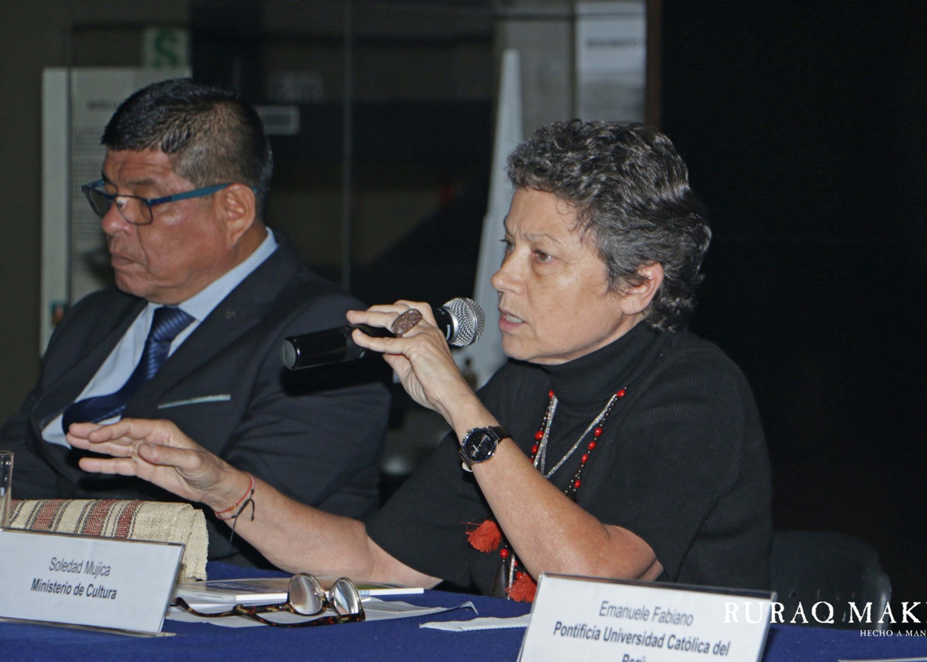 Directora de la Dirección de Patrimonio Inmaterial, Soledad Mujica Bayly