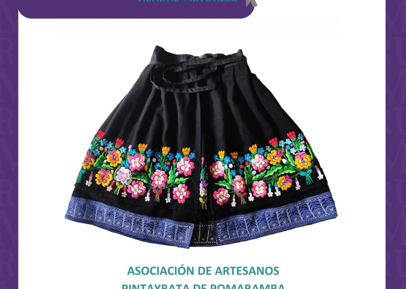 La Asociación de Artesanos Pintaybata de Pomabamba se suman a las tiendas virtuales Ruraqmaki.pe