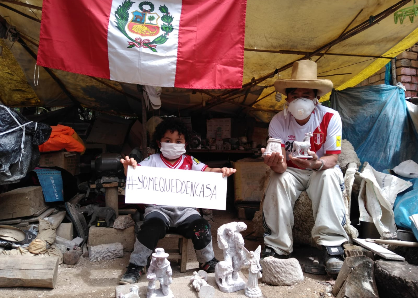 Los artistas tradicionales continuan creando durante la cuarentena