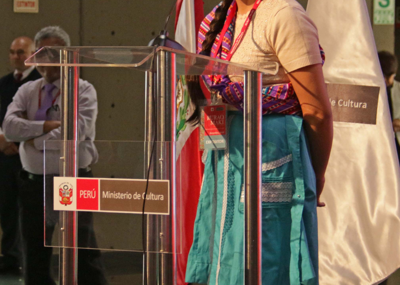 Inauguración de Ruraq maki, hecho a mano