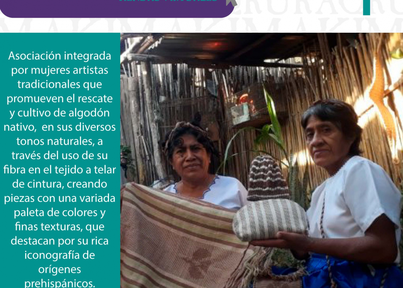 Con apoyo de la UNESCO, 12 colectivos liderados por mujeres se suman a Ruraqmaki.pe