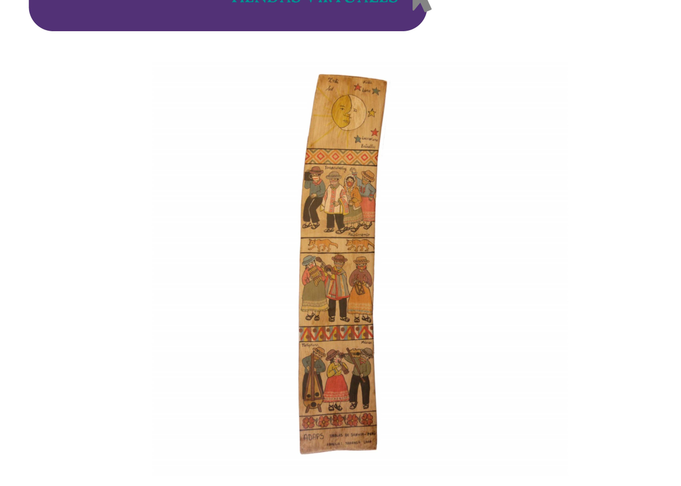 Inauguramos nueva tienda virtual “Asociación de Artistas Tradicionales de Sarhua (ADAPS)”