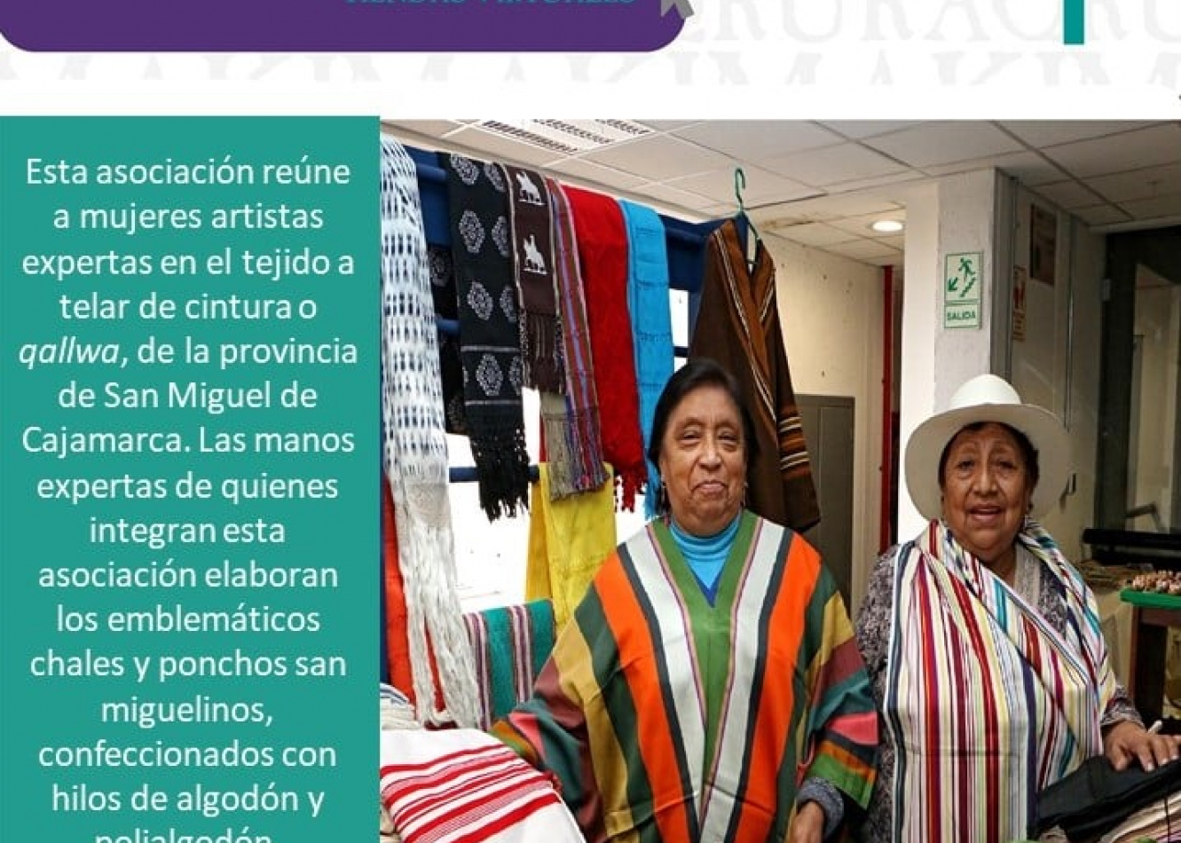 Con apoyo de la UNESCO, 12 colectivos liderados por mujeres se suman a Ruraqmaki.pe